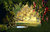 Schlossgarten - Hintergrund, 2 Durchsichten und 1 transparenter Bogen (Nr. 258-260b)